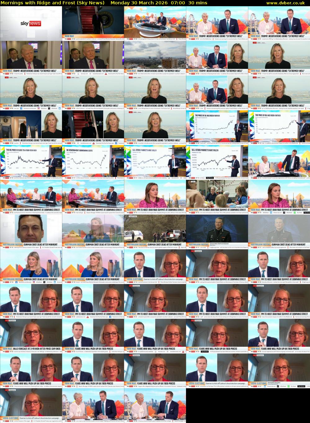 Mornings with Ridge and Frost (Sky News) Monday 30 March 2026 07:00 - 07:30