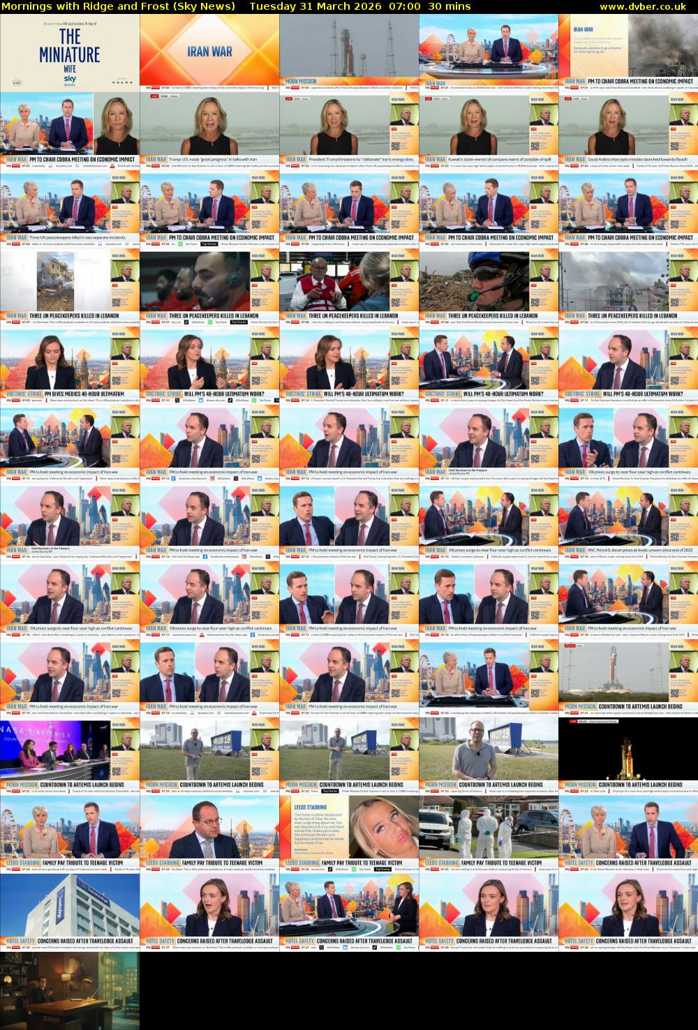 Mornings with Ridge and Frost (Sky News) Tuesday 31 March 2026 07:00 - 07:30