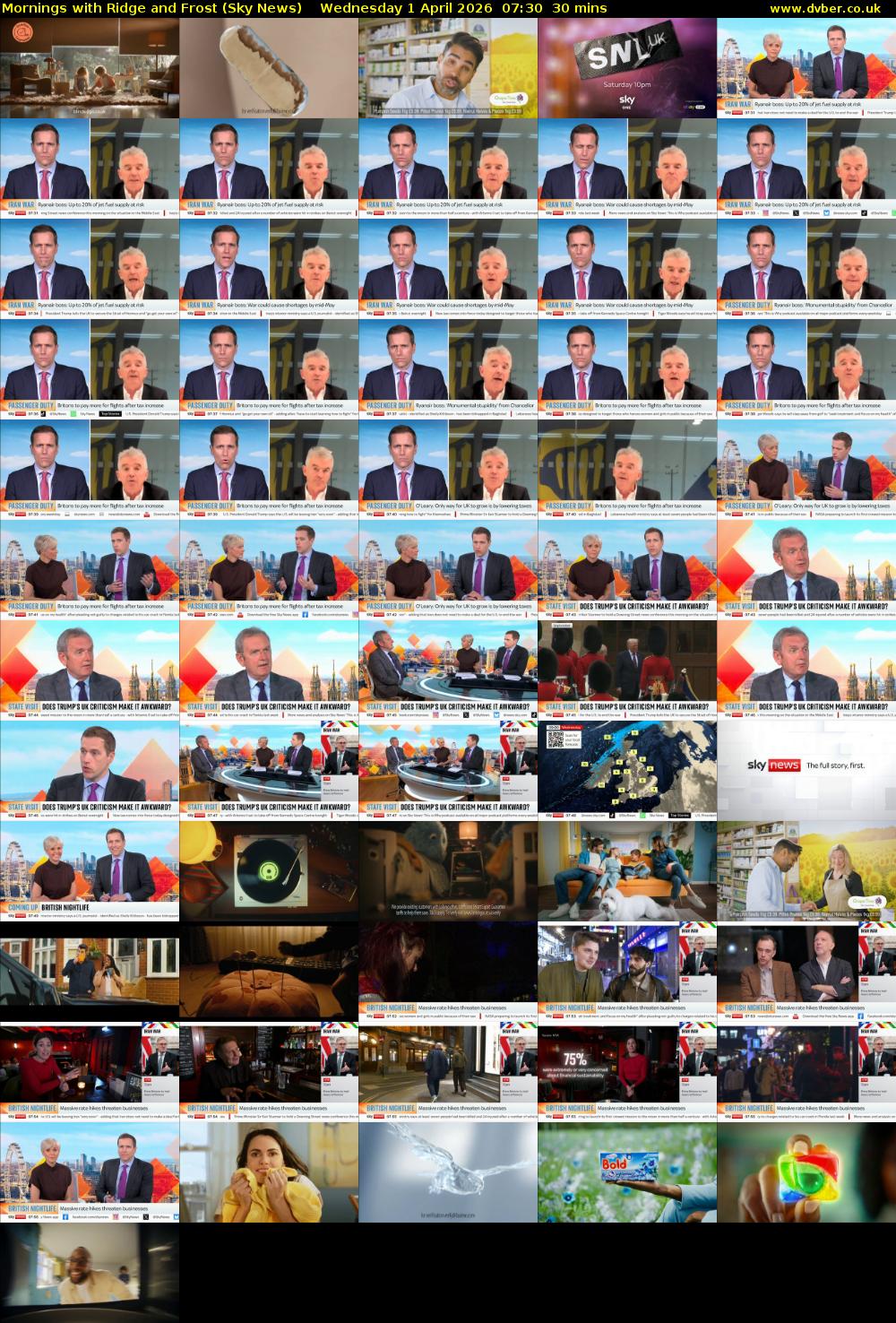 Mornings with Ridge and Frost (Sky News) Wednesday 1 April 2026 07:30 - 08:00