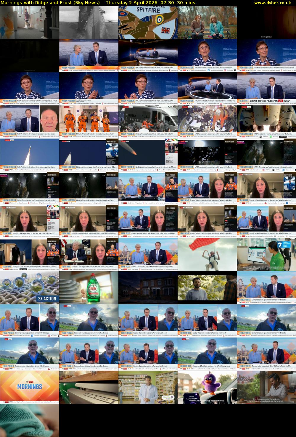 Mornings with Ridge and Frost (Sky News) Thursday 2 April 2026 07:30 - 08:00