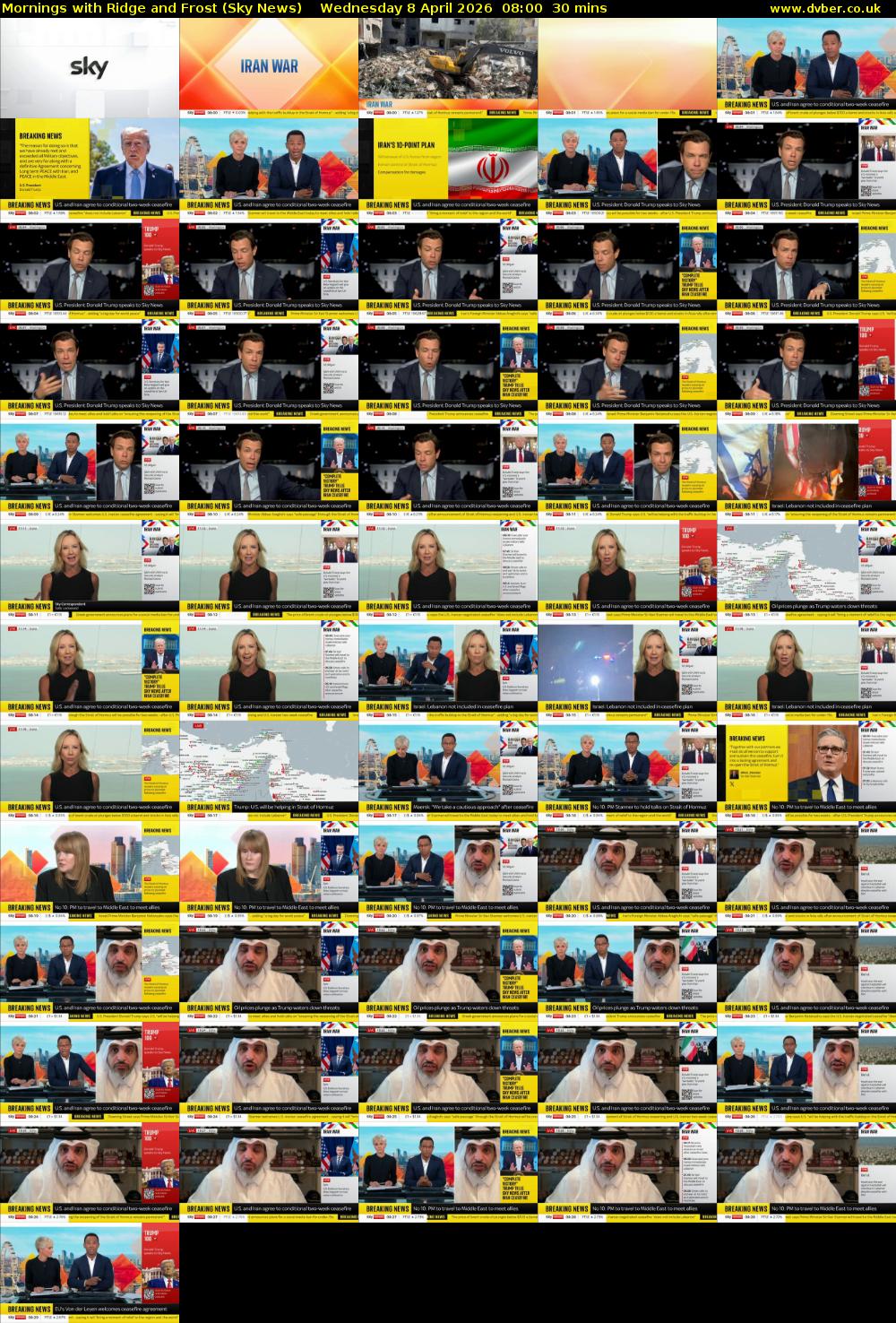 Mornings with Ridge and Frost (Sky News) Wednesday 8 April 2026 08:00 - 08:30