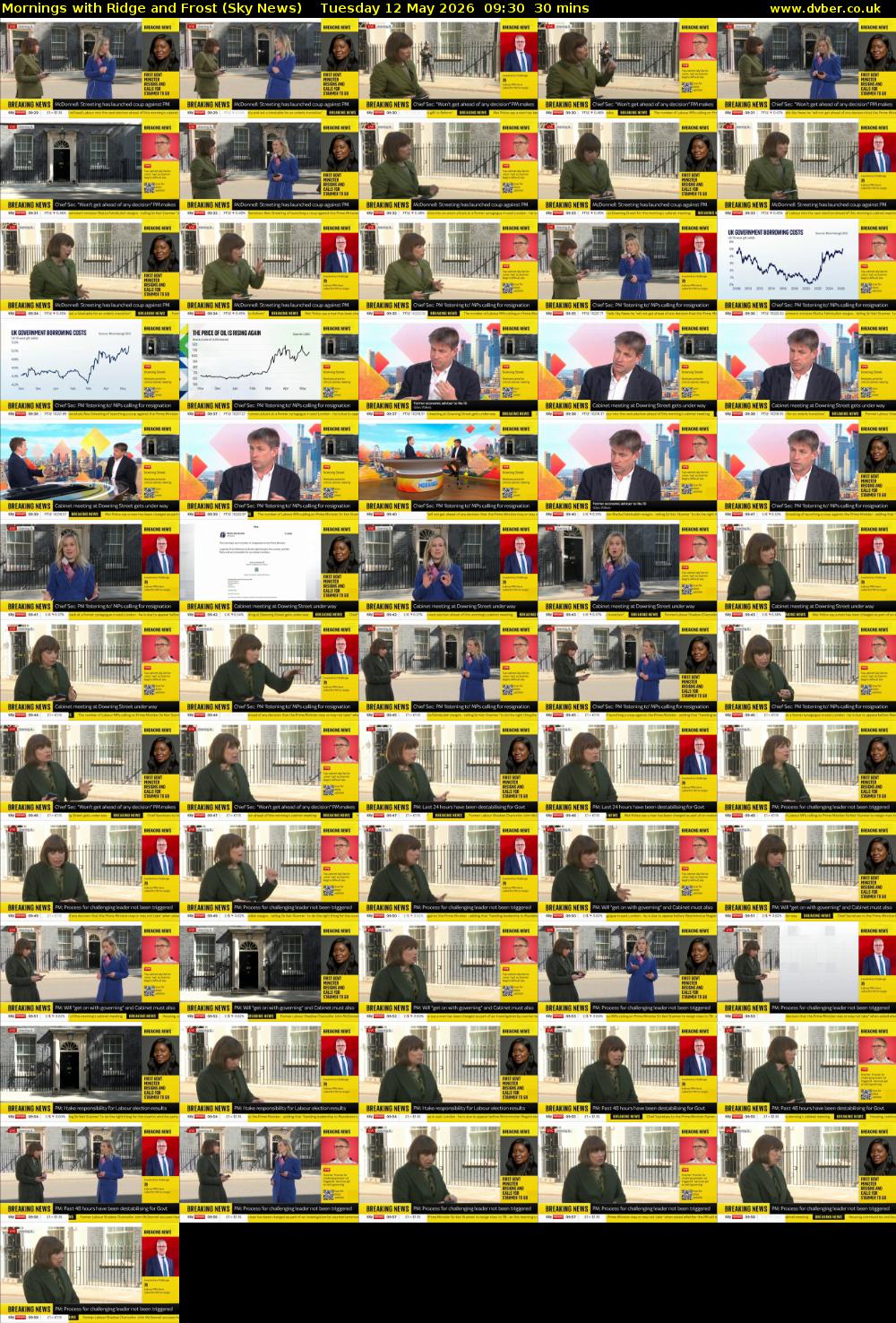 Mornings with Ridge and Frost (Sky News) Tuesday 12 May 2026 09:30 - 10:00