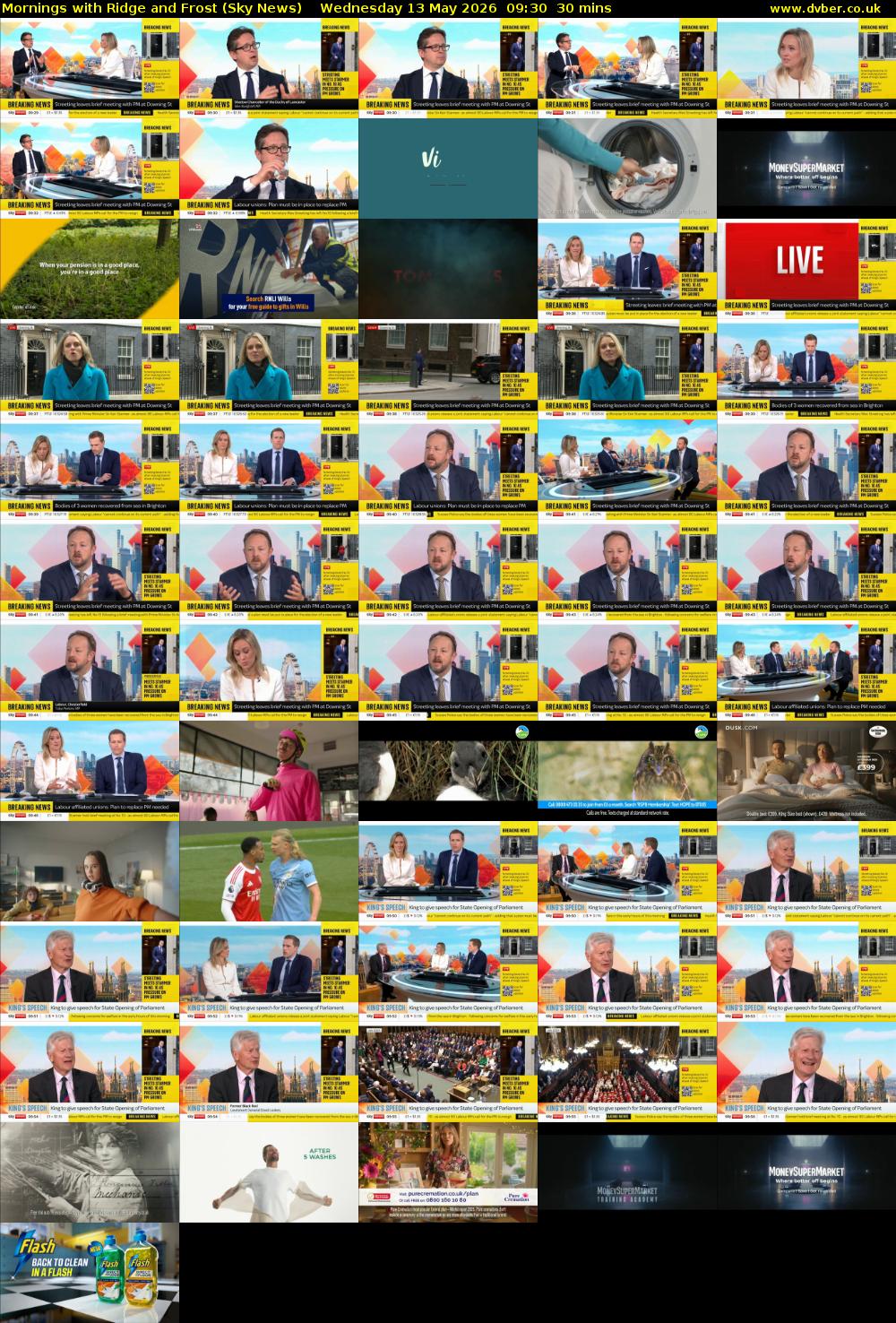 Mornings with Ridge and Frost (Sky News) Wednesday 13 May 2026 09:30 - 10:00