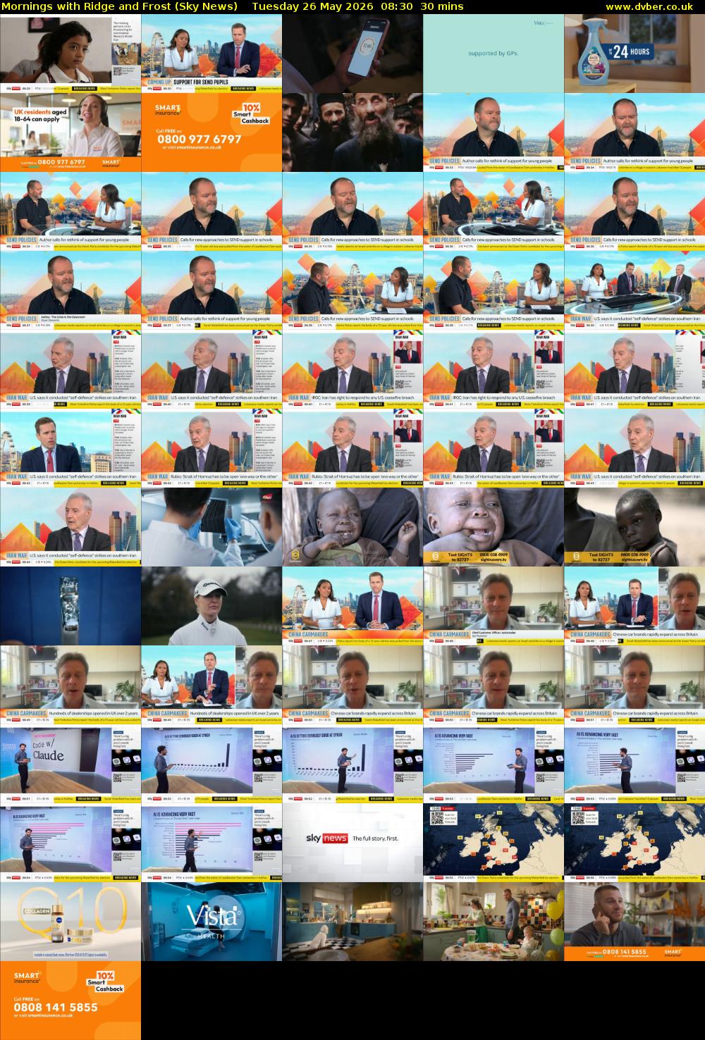 Mornings with Ridge and Frost (Sky News) Tuesday 26 May 2026 08:30 - 09:00