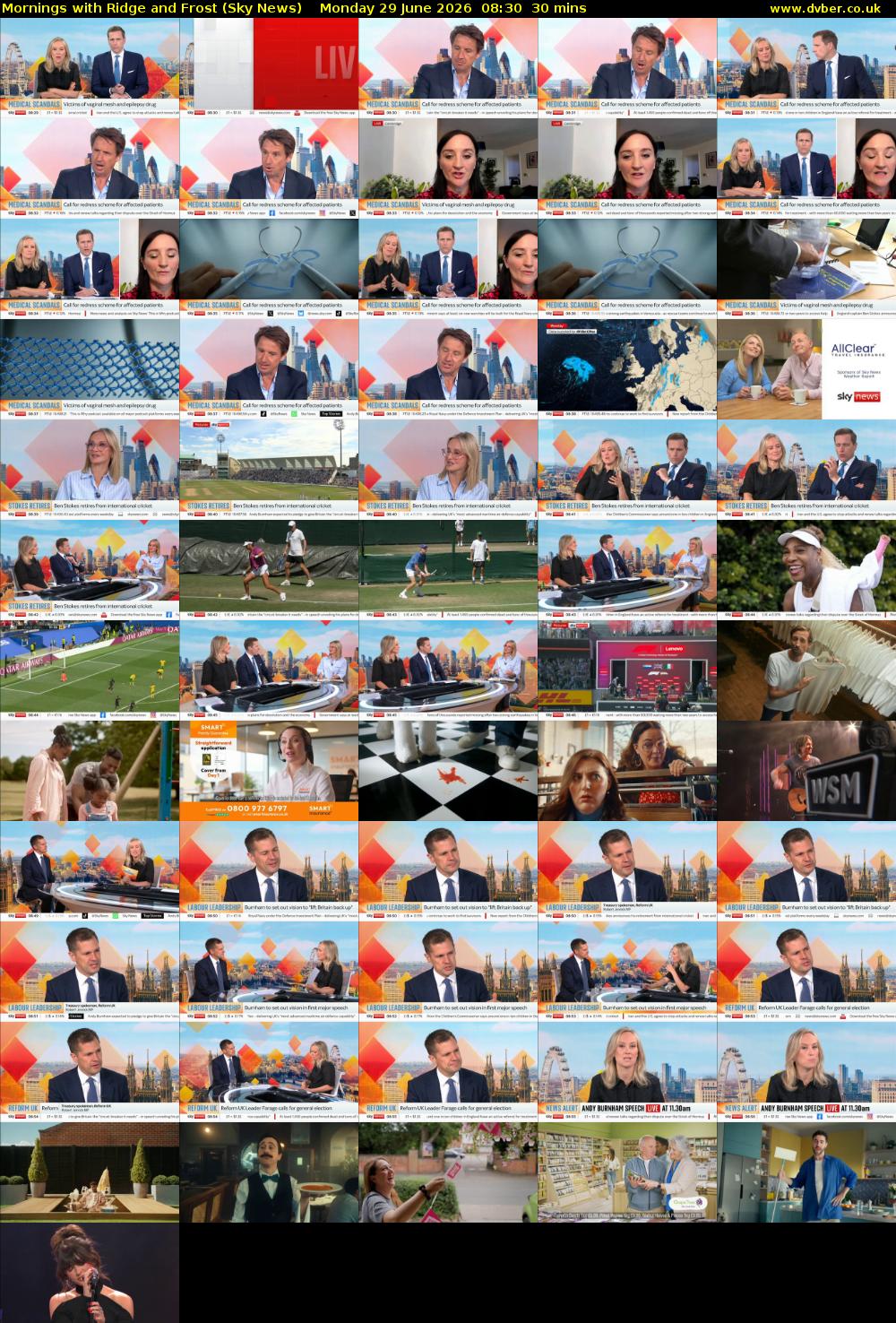 Mornings with Ridge and Frost (Sky News) Monday 29 June 2026 08:30 - 09:00