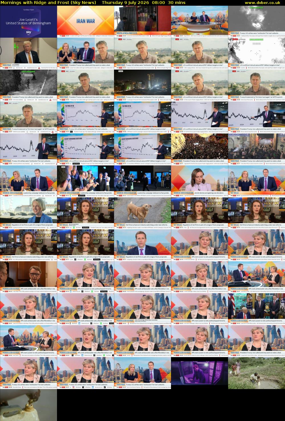 Mornings with Ridge and Frost (Sky News) Thursday 9 July 2026 08:00 - 08:30