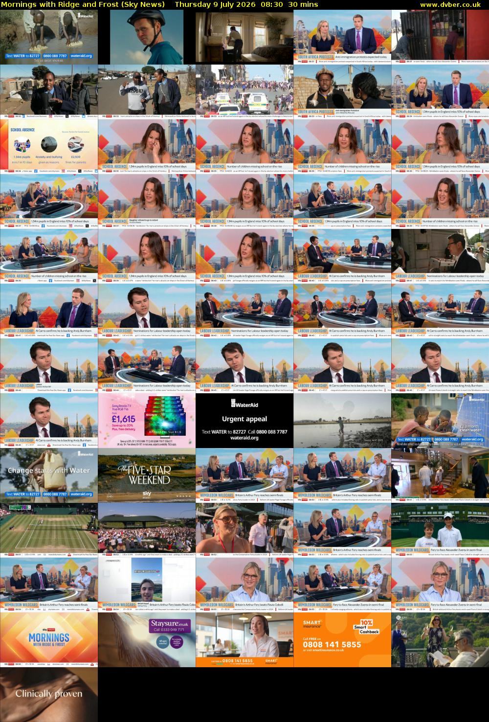 Mornings with Ridge and Frost (Sky News) Thursday 9 July 2026 08:30 - 09:00