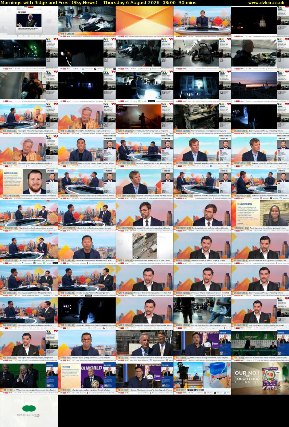 Mornings with Ridge and Frost (Sky News) Thursday 6 August 2026 08:00 - 08:30