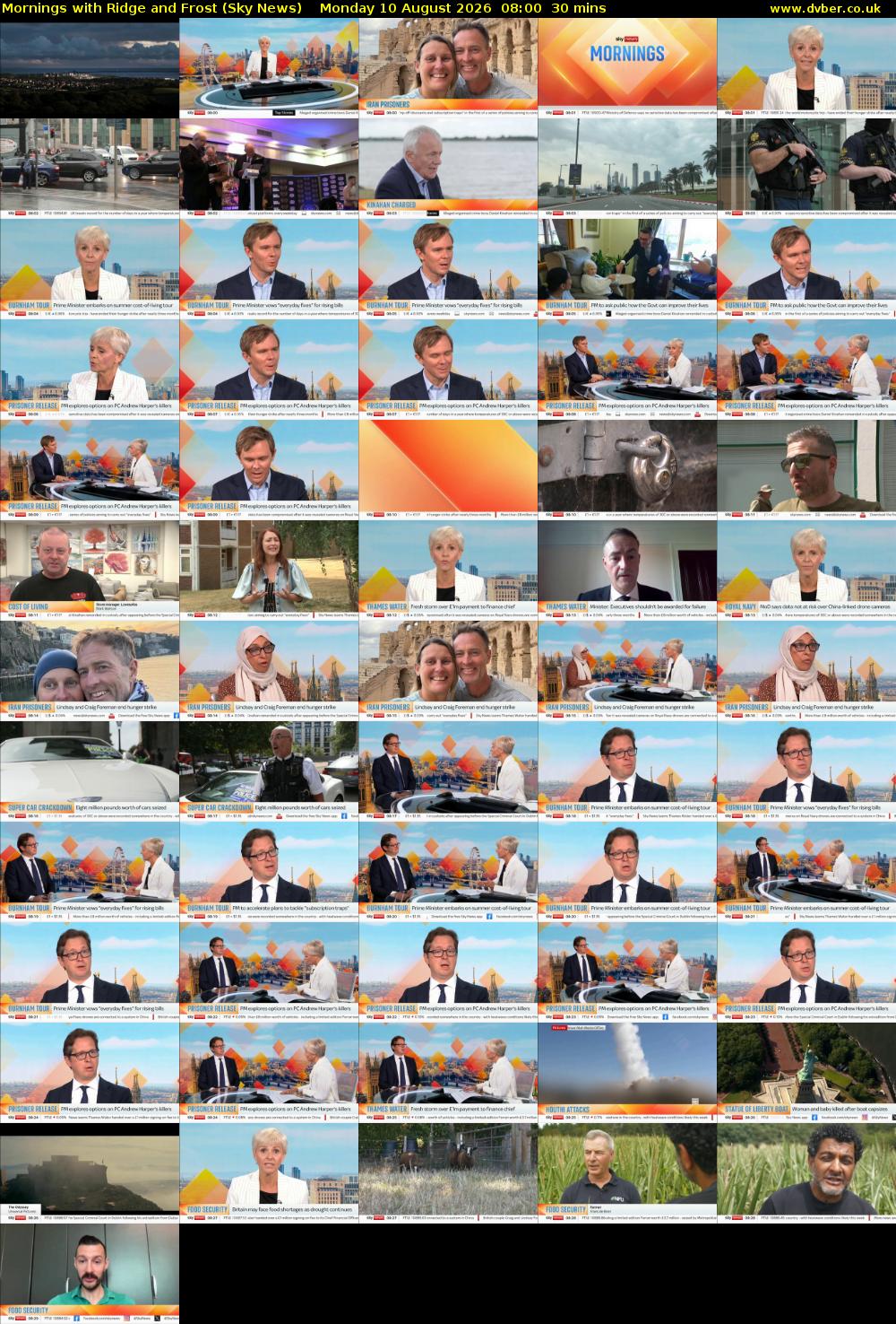 Mornings with Ridge and Frost (Sky News) Monday 10 August 2026 08:00 - 08:30