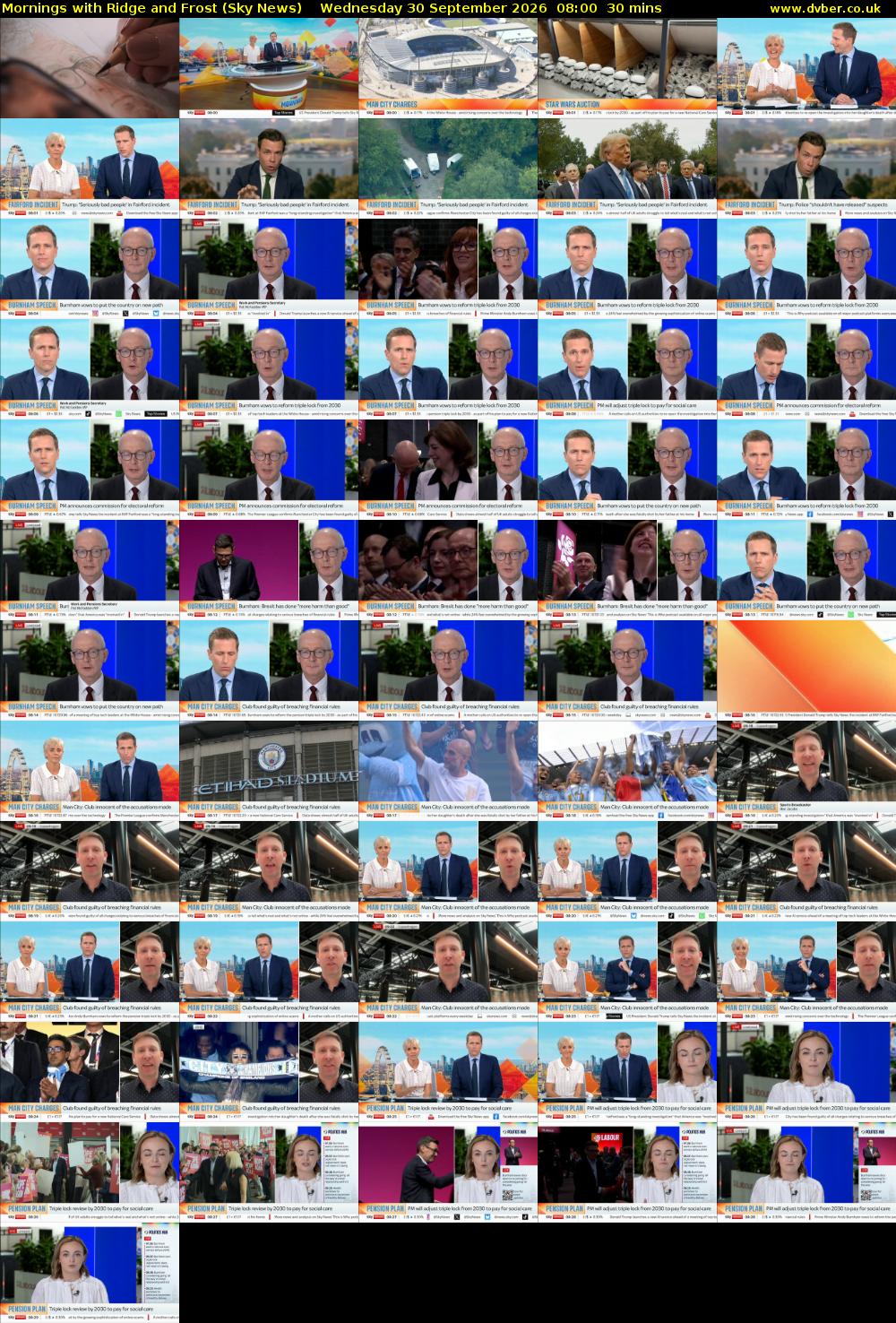 Mornings with Ridge and Frost (Sky News) Wednesday 30 September 2026 08:00 - 08:30