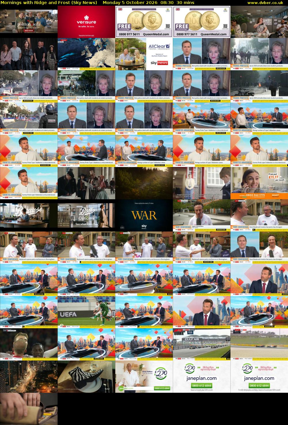 Mornings with Ridge and Frost (Sky News) Monday 5 October 2026 08:30 - 09:00