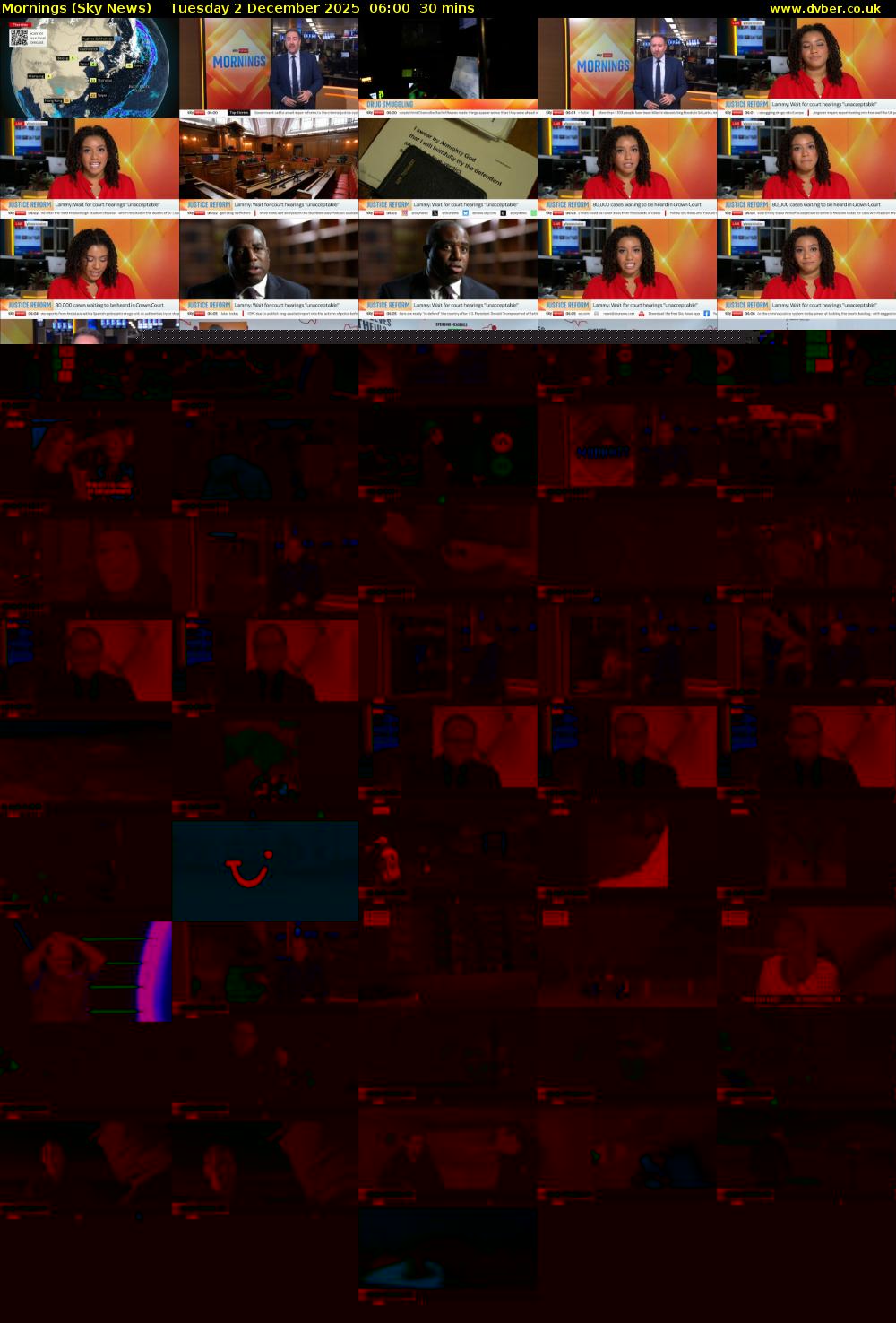 Mornings (Sky News) Tuesday 2 December 2025 06:00 - 06:30