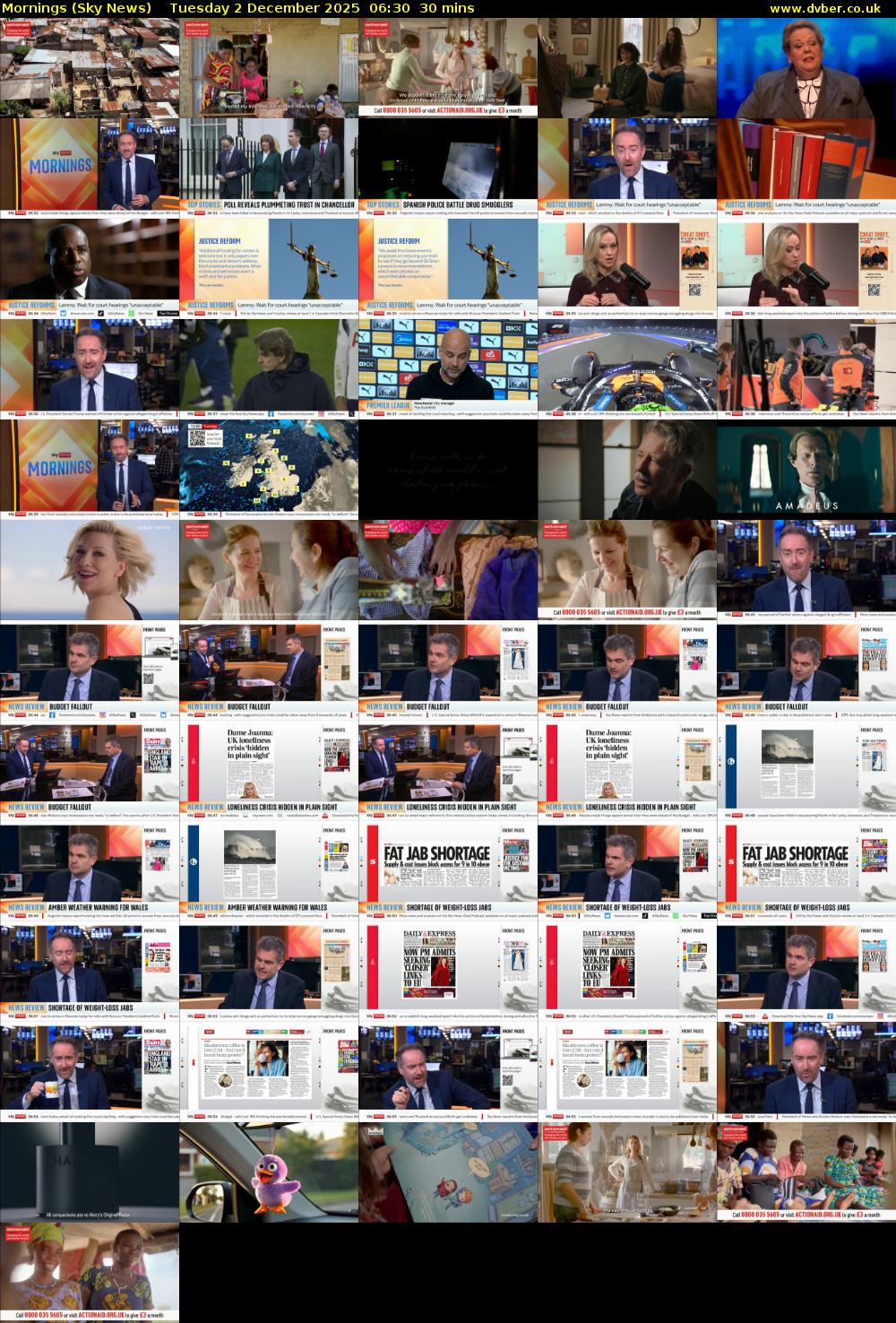 Mornings (Sky News) Tuesday 2 December 2025 06:30 - 07:00