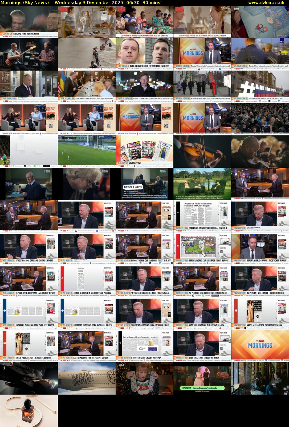Mornings (Sky News) Wednesday 3 December 2025 06:30 - 07:00