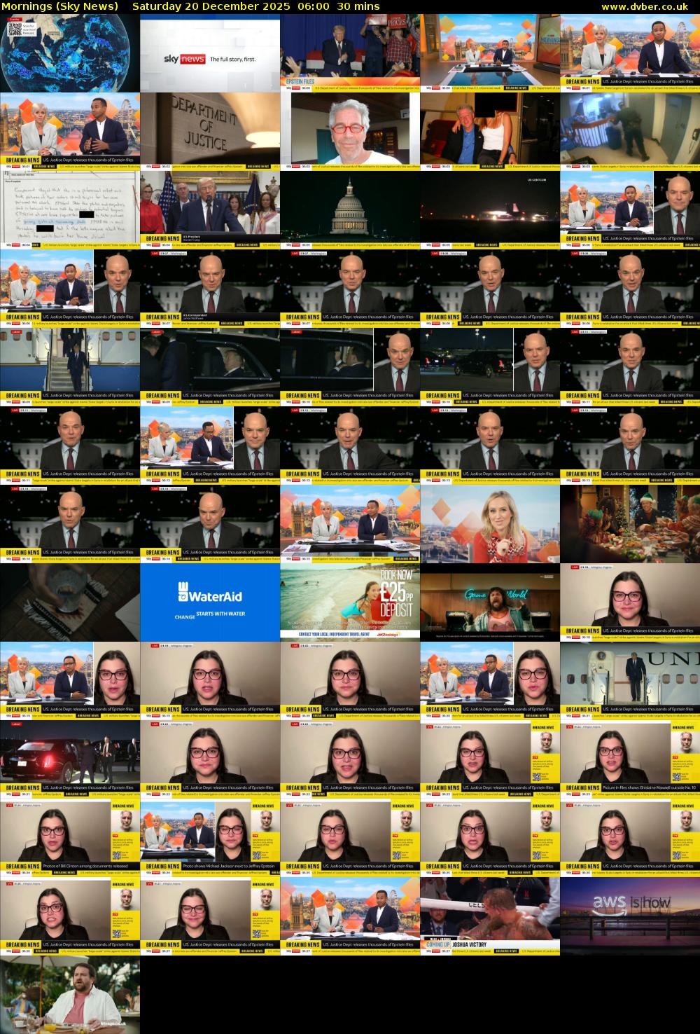 Mornings (Sky News) Saturday 20 December 2025 06:00 - 06:30