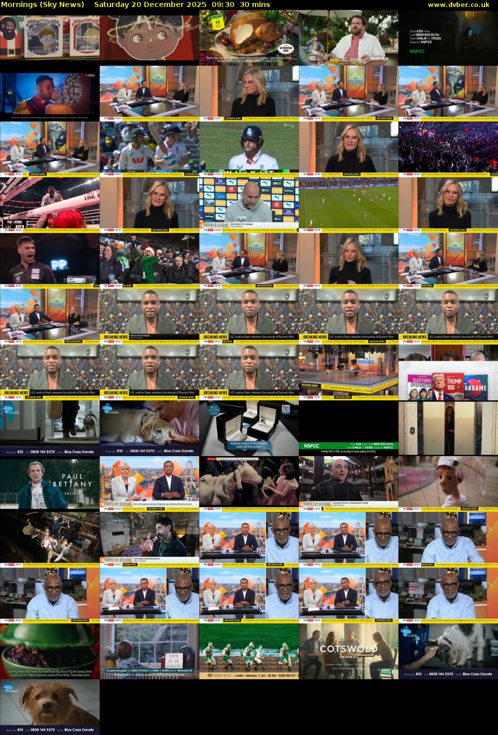 Mornings (Sky News) Saturday 20 December 2025 09:30 - 10:00