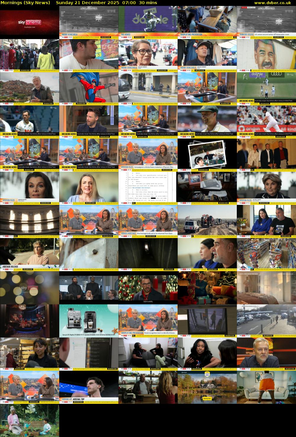 Mornings (Sky News) Sunday 21 December 2025 07:00 - 07:30