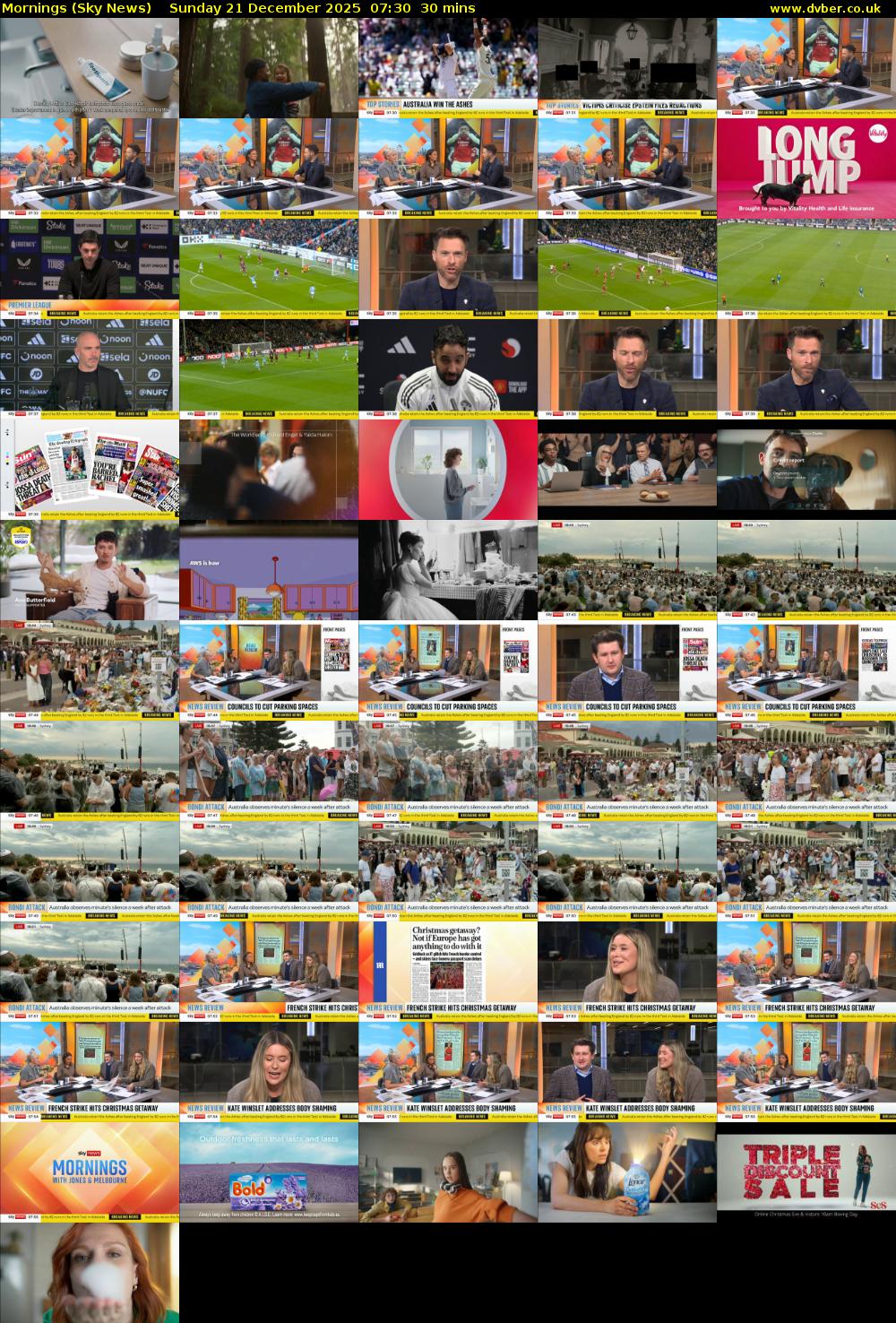Mornings (Sky News) Sunday 21 December 2025 07:30 - 08:00