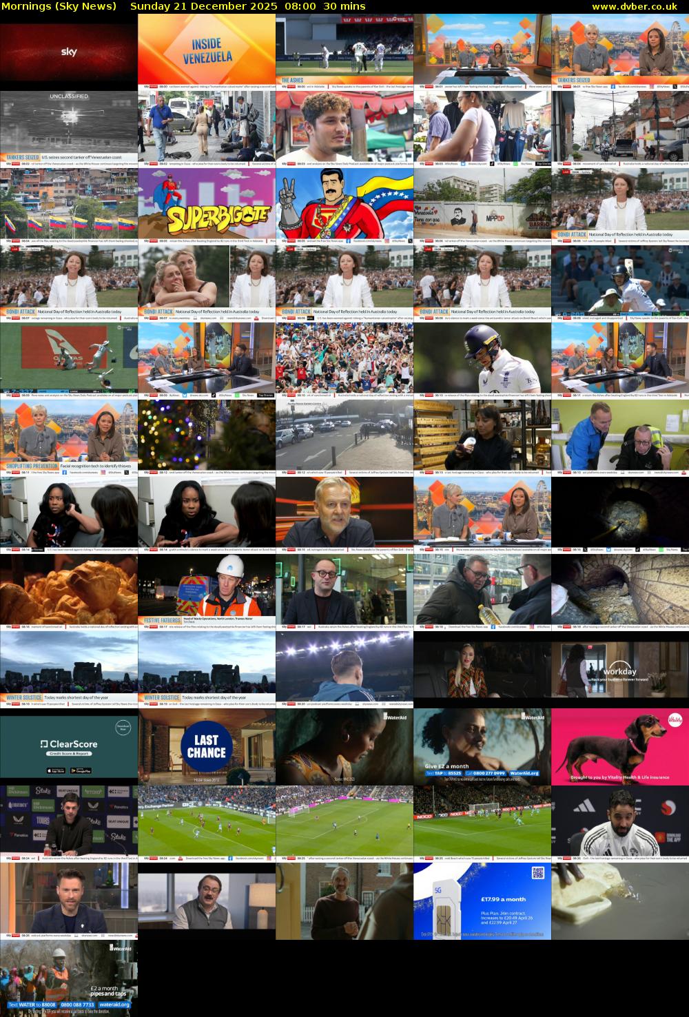 Mornings (Sky News) Sunday 21 December 2025 08:00 - 08:30