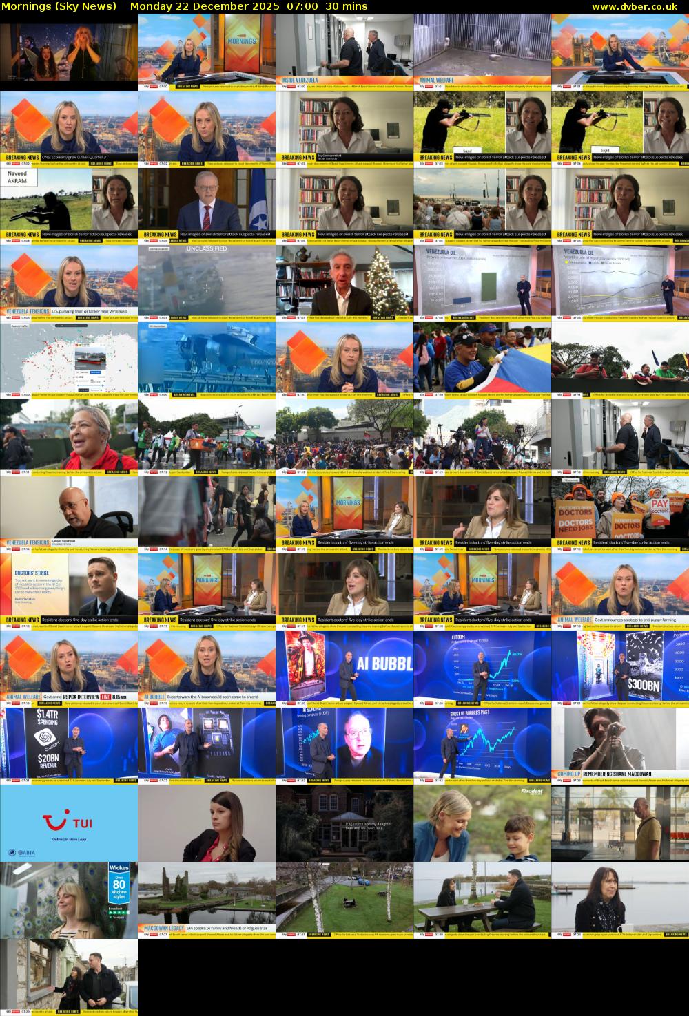 Mornings (Sky News) Monday 22 December 2025 07:00 - 07:30