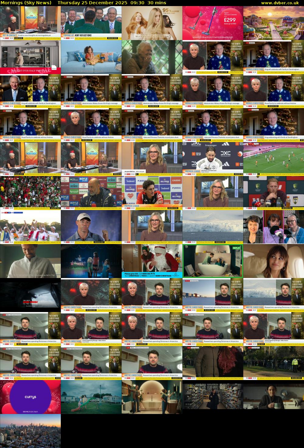 Mornings (Sky News) Thursday 25 December 2025 09:30 - 10:00
