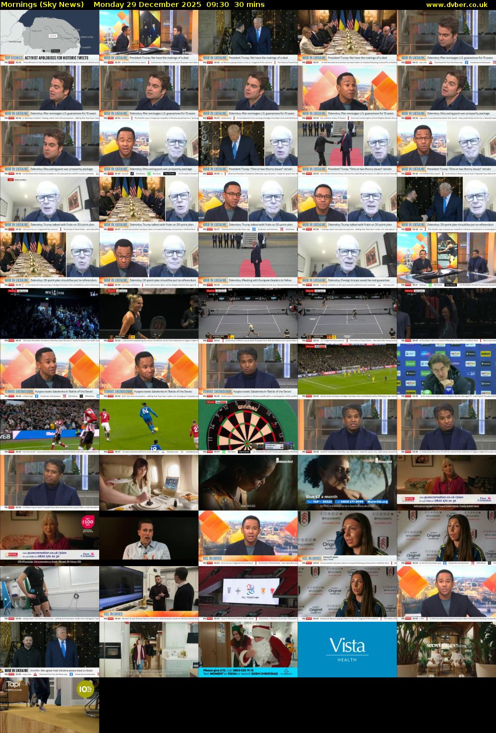 Mornings (Sky News) Monday 29 December 2025 09:30 - 10:00
