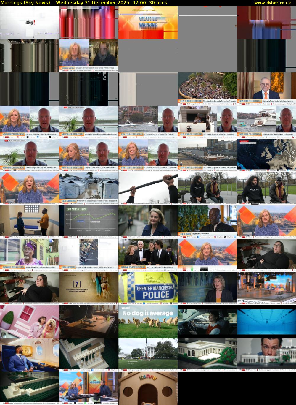 Mornings (Sky News) Wednesday 31 December 2025 07:00 - 07:30