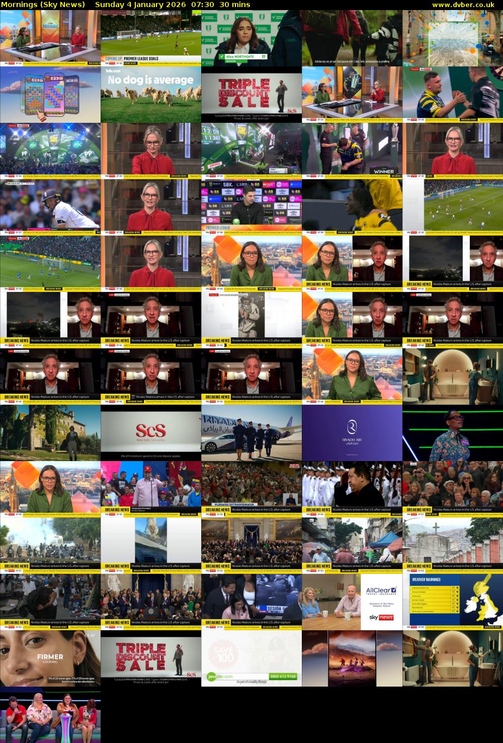 Mornings (Sky News) Sunday 4 January 2026 07:30 - 08:00