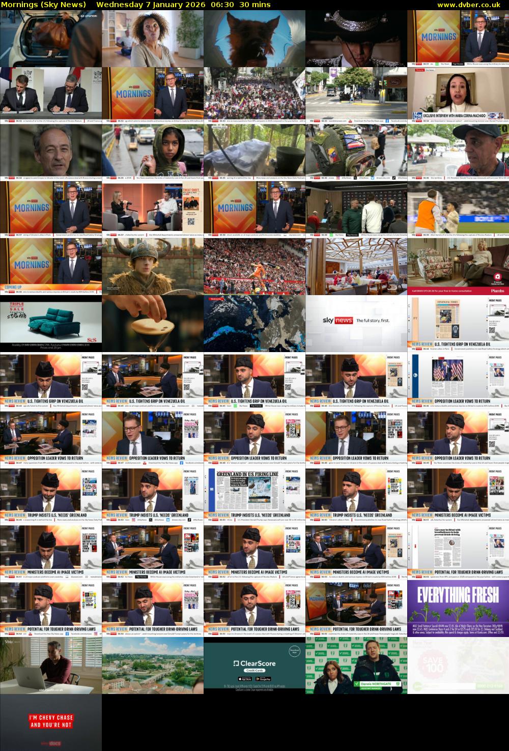 Mornings (Sky News) Wednesday 7 January 2026 06:30 - 07:00