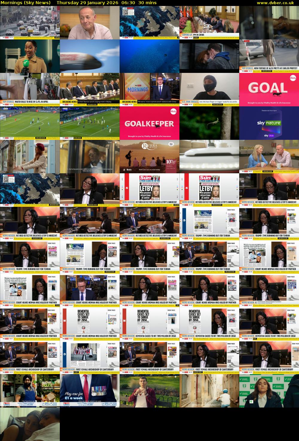 Mornings (Sky News) Thursday 29 January 2026 06:30 - 07:00