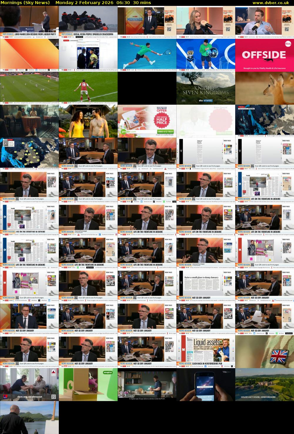 Mornings (Sky News) Monday 2 February 2026 06:30 - 07:00