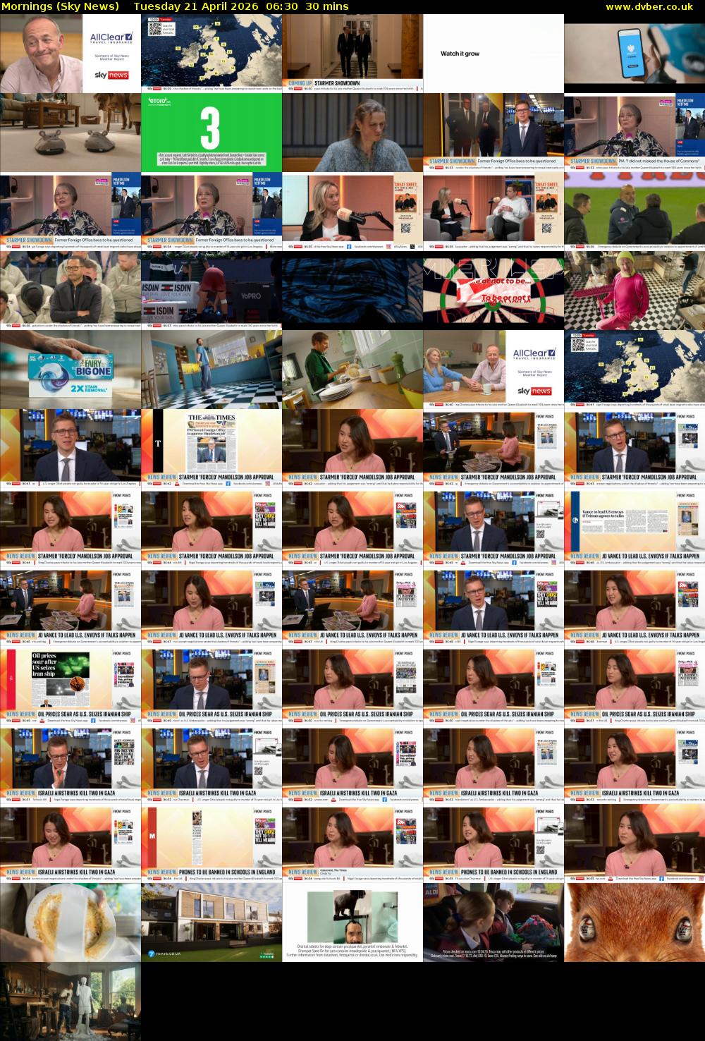 Mornings (Sky News) Tuesday 21 April 2026 06:30 - 07:00