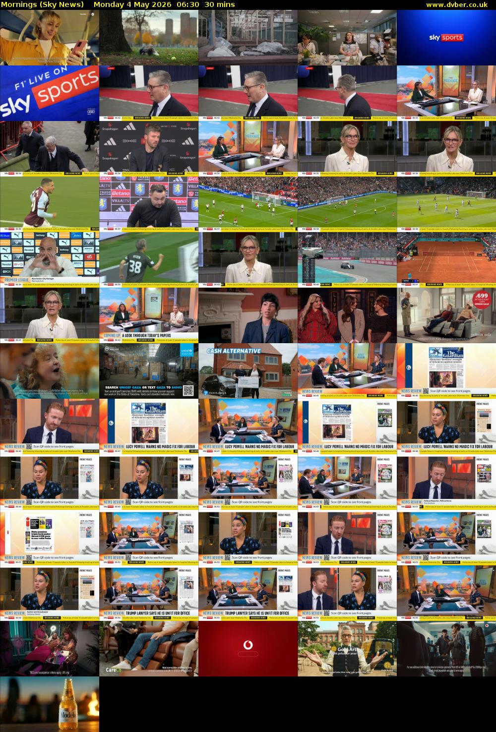 Mornings (Sky News) Monday 4 May 2026 06:30 - 07:00