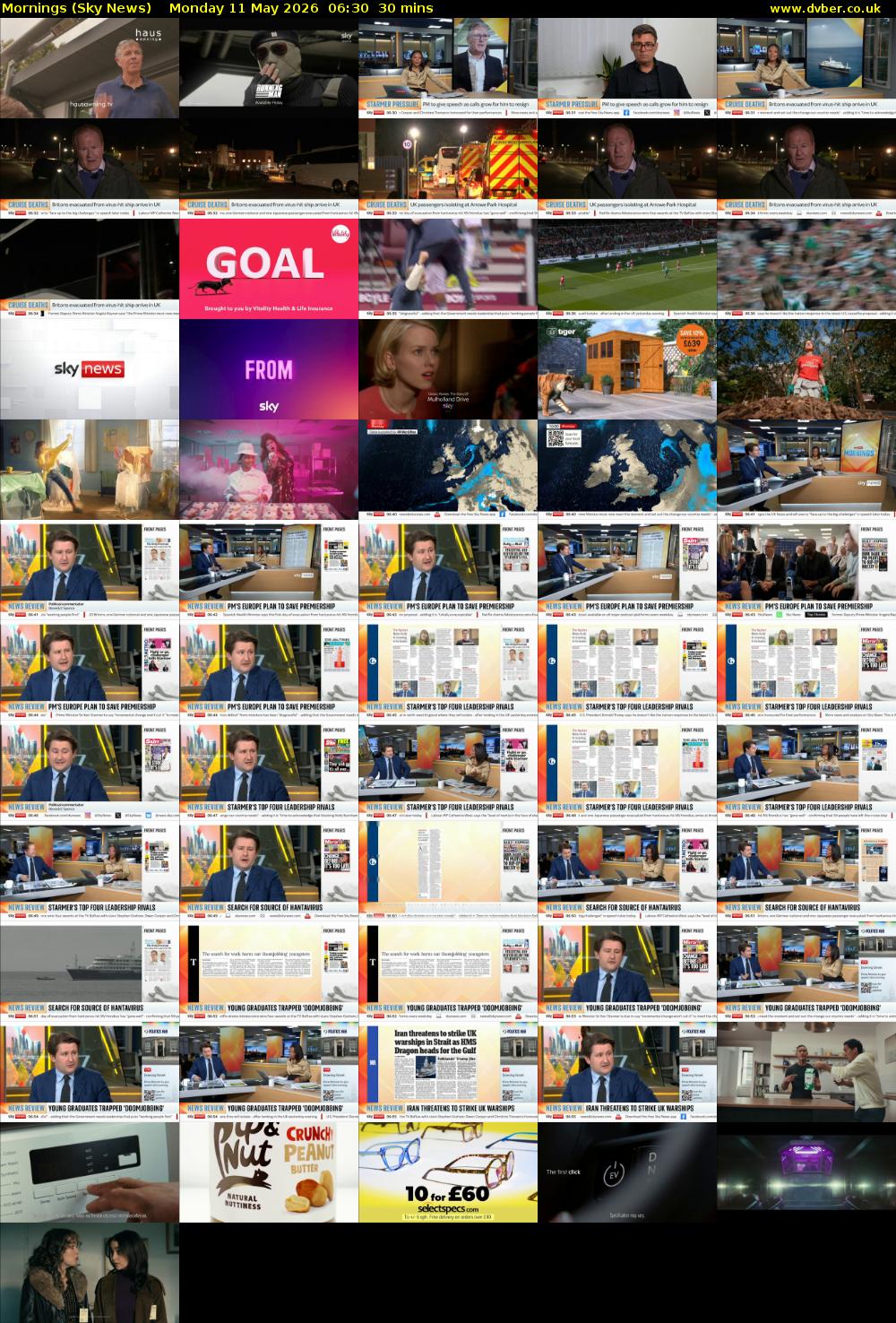 Mornings (Sky News) Monday 11 May 2026 06:30 - 07:00