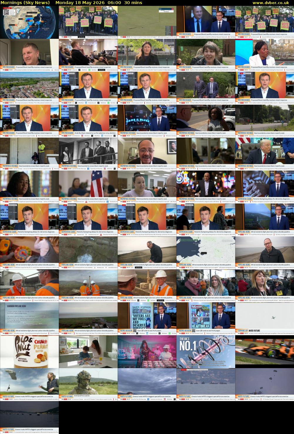Mornings (Sky News) Monday 18 May 2026 06:00 - 06:30