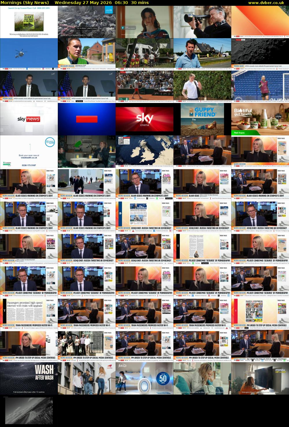 Mornings (Sky News) Wednesday 27 May 2026 06:30 - 07:00