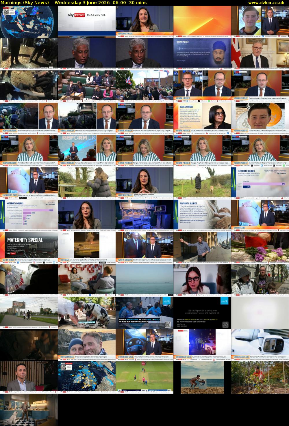 Mornings (Sky News) Wednesday 3 June 2026 06:00 - 06:30