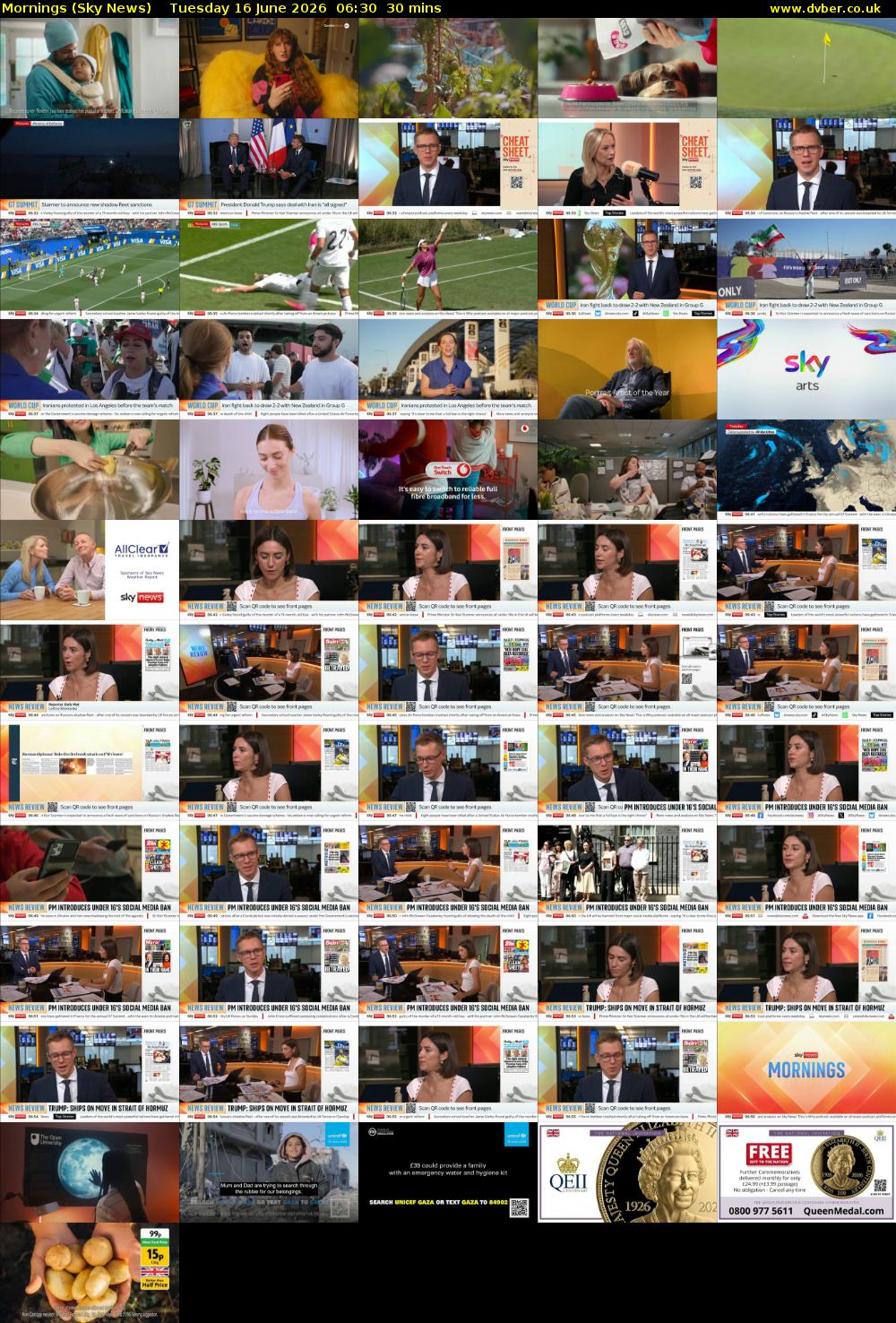 Mornings (Sky News) Tuesday 16 June 2026 06:30 - 07:00