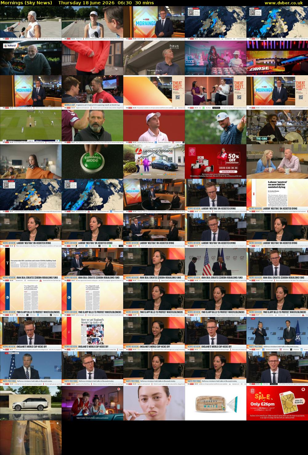 Mornings (Sky News) Thursday 18 June 2026 06:30 - 07:00