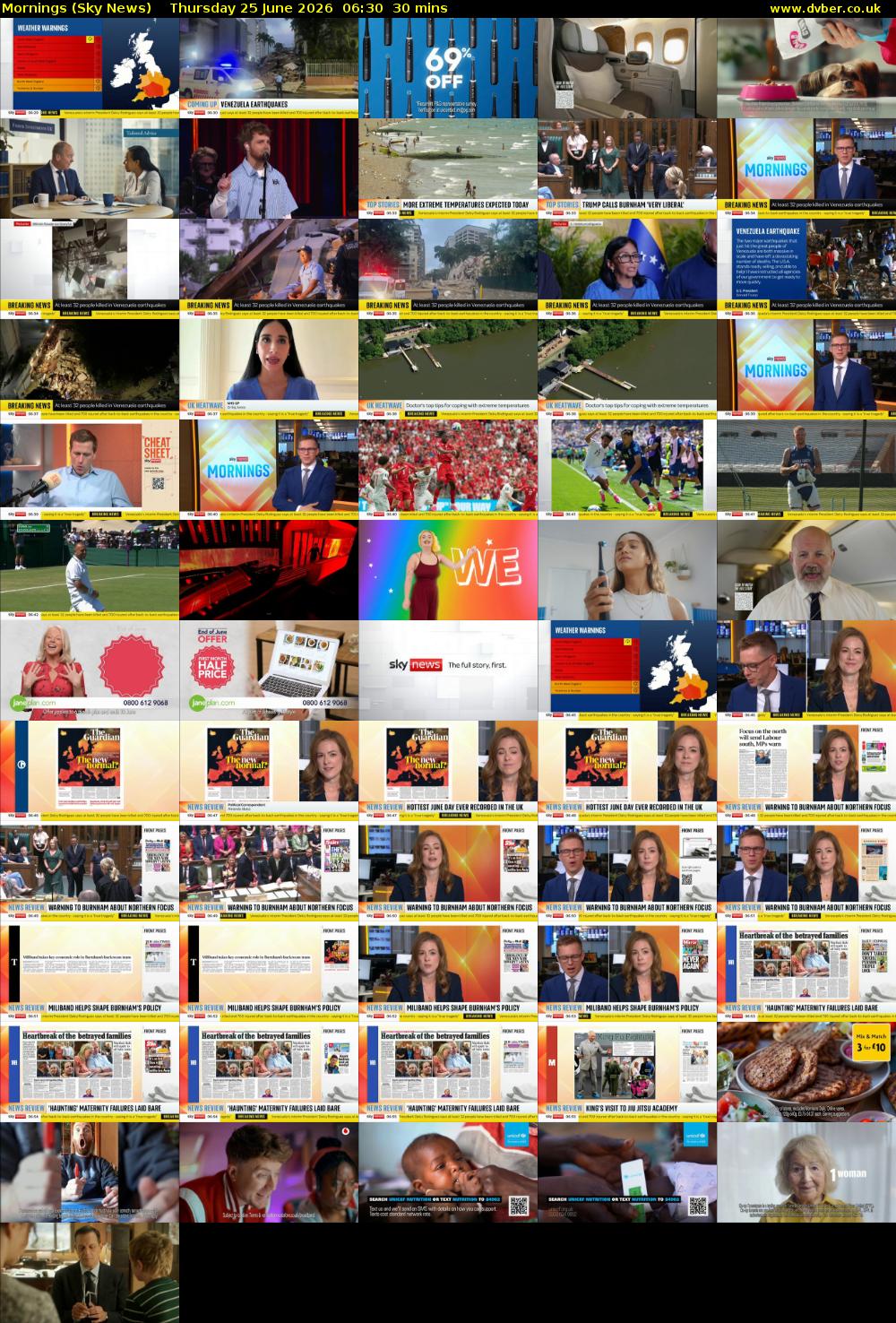 Mornings (Sky News) Thursday 25 June 2026 06:30 - 07:00