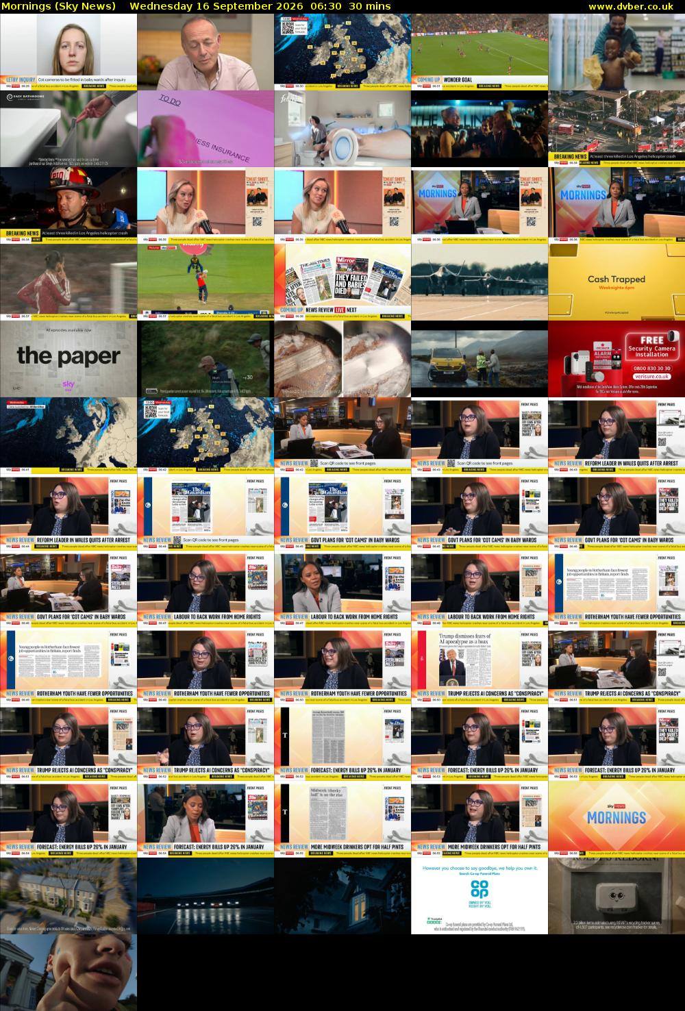Mornings (Sky News) Wednesday 16 September 2026 06:30 - 07:00