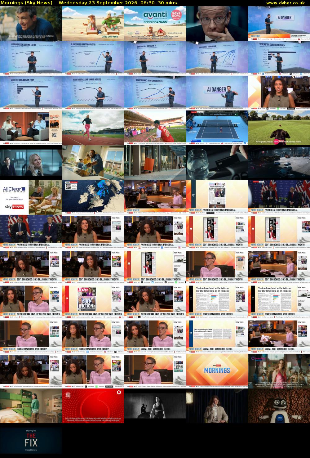 Mornings (Sky News) Wednesday 23 September 2026 06:30 - 07:00