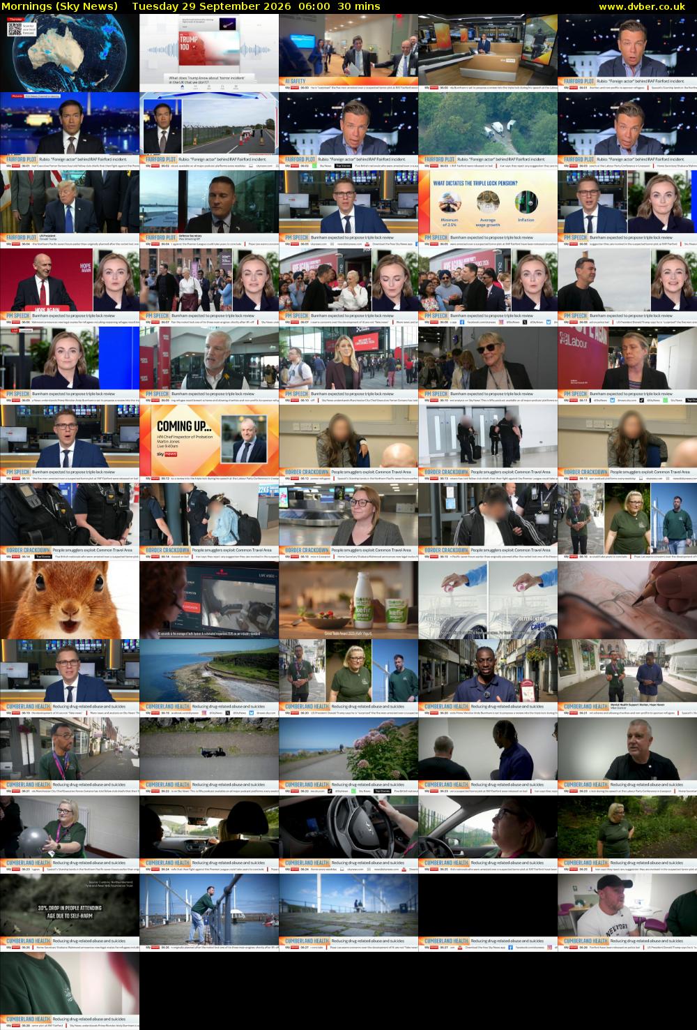 Mornings (Sky News) Tuesday 29 September 2026 06:00 - 06:30