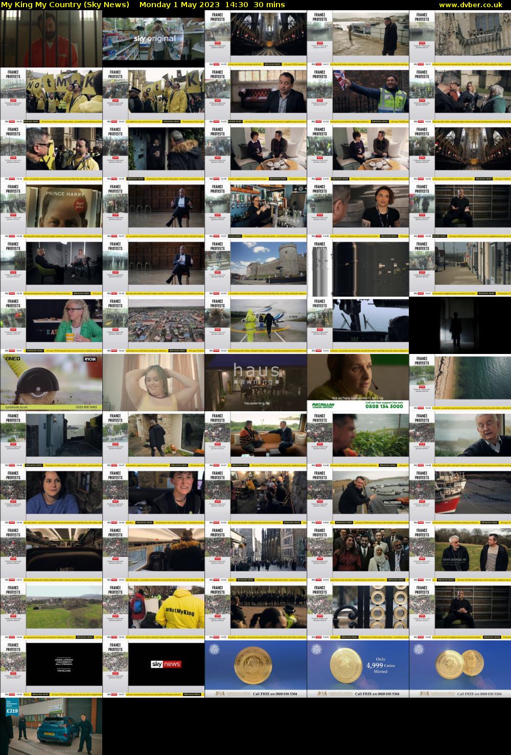 My King My Country (Sky News) Monday 1 May 2023 14:30 - 15:00
