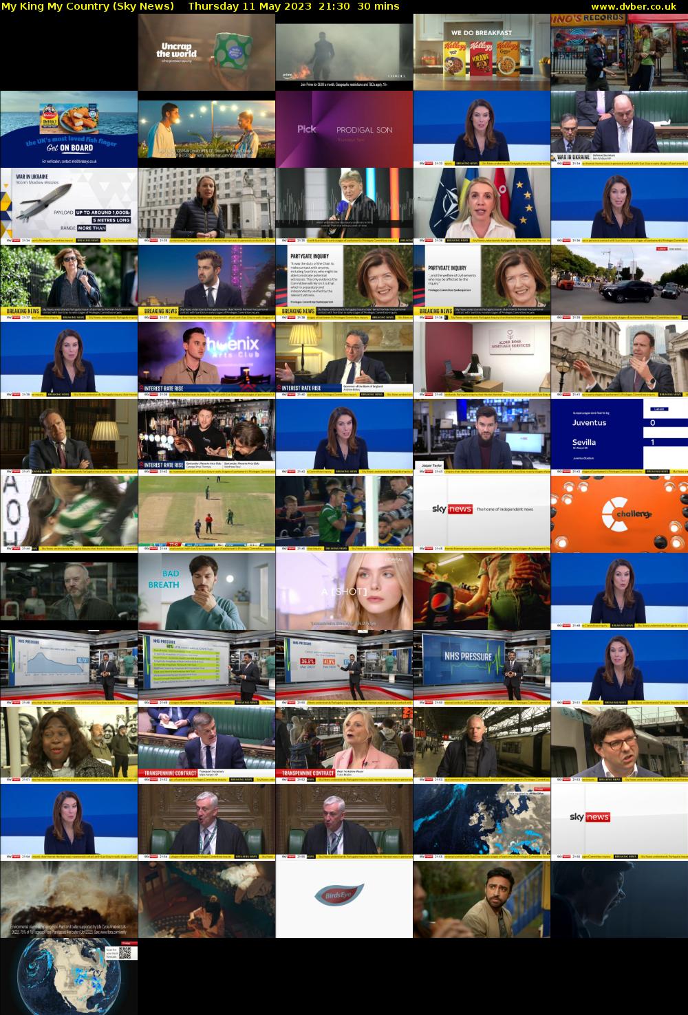 My King My Country (Sky News) Thursday 11 May 2023 21:30 - 22:00