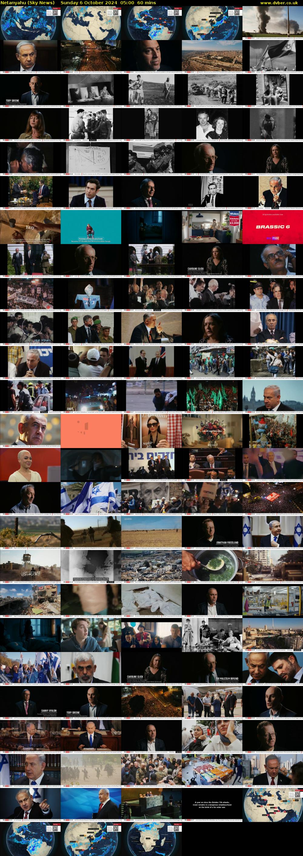Netanyahu (Sky News) Sunday 6 October 2024 05:00 - 06:00