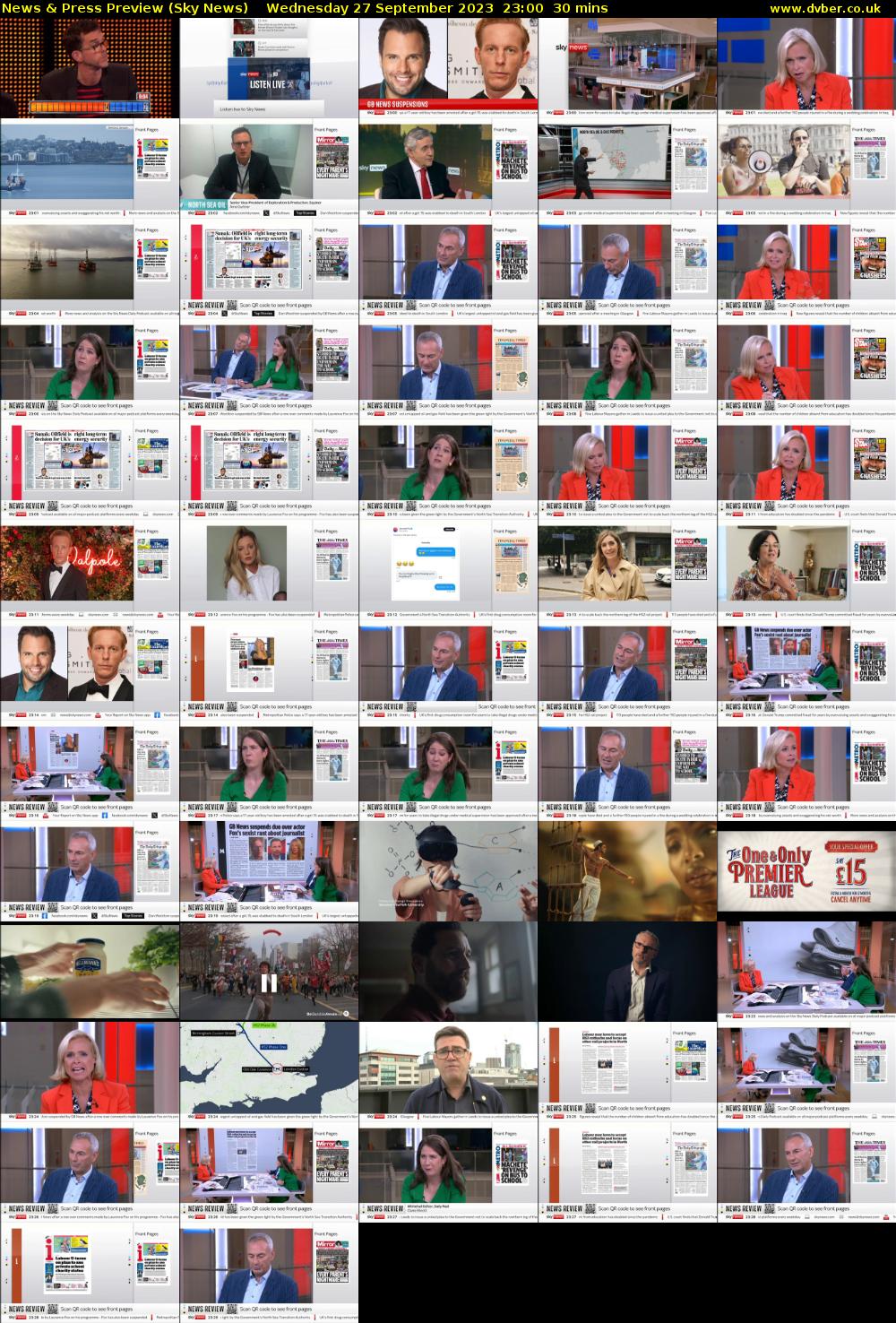 News & Press Preview (Sky News) Wednesday 27 September 2023 23:00 - 23:30