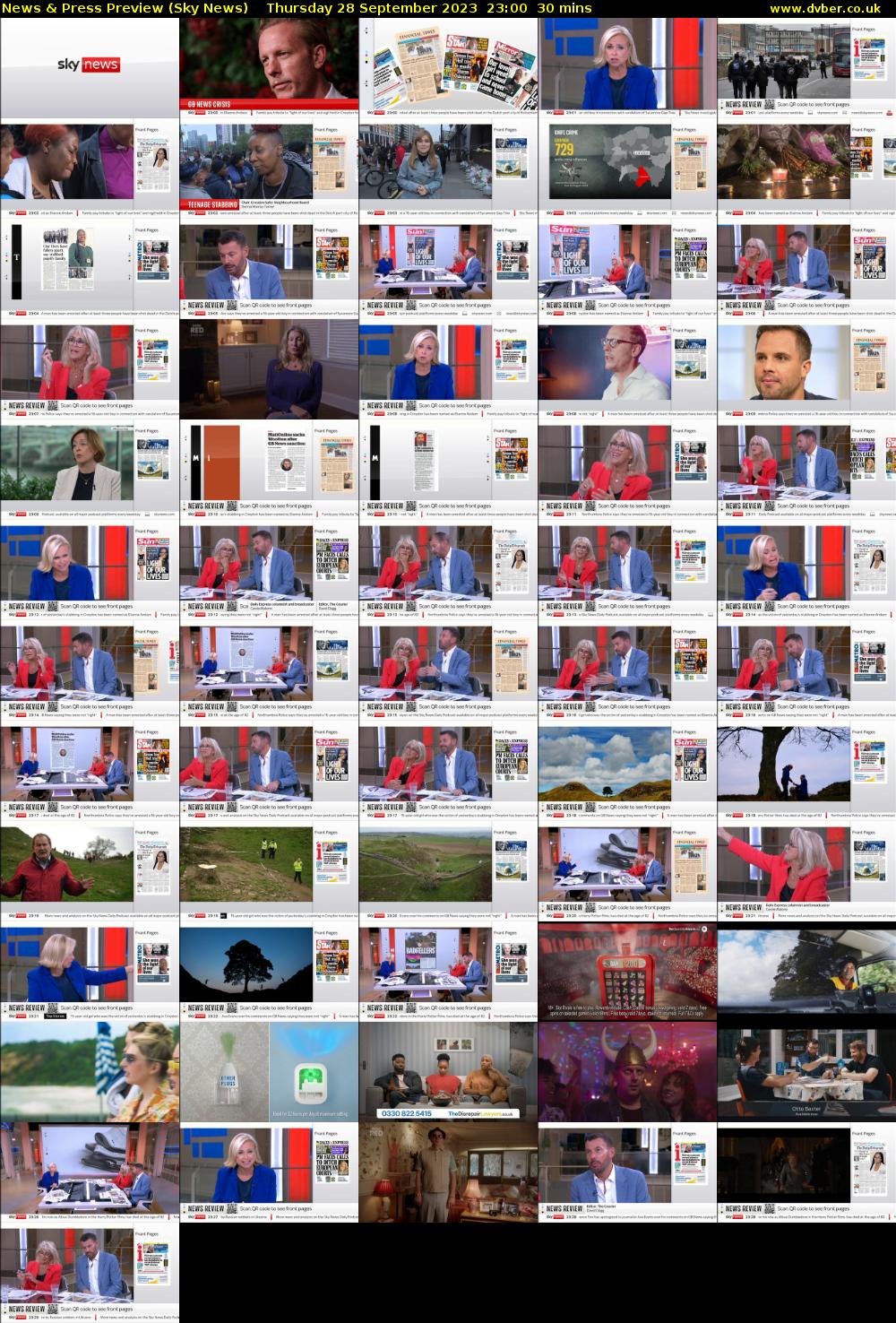 News & Press Preview (Sky News) Thursday 28 September 2023 23:00 - 23:30