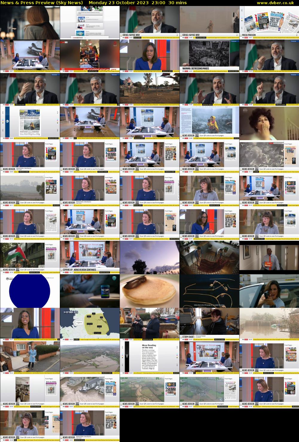 News & Press Preview (Sky News) Monday 23 October 2023 23:00 - 23:30