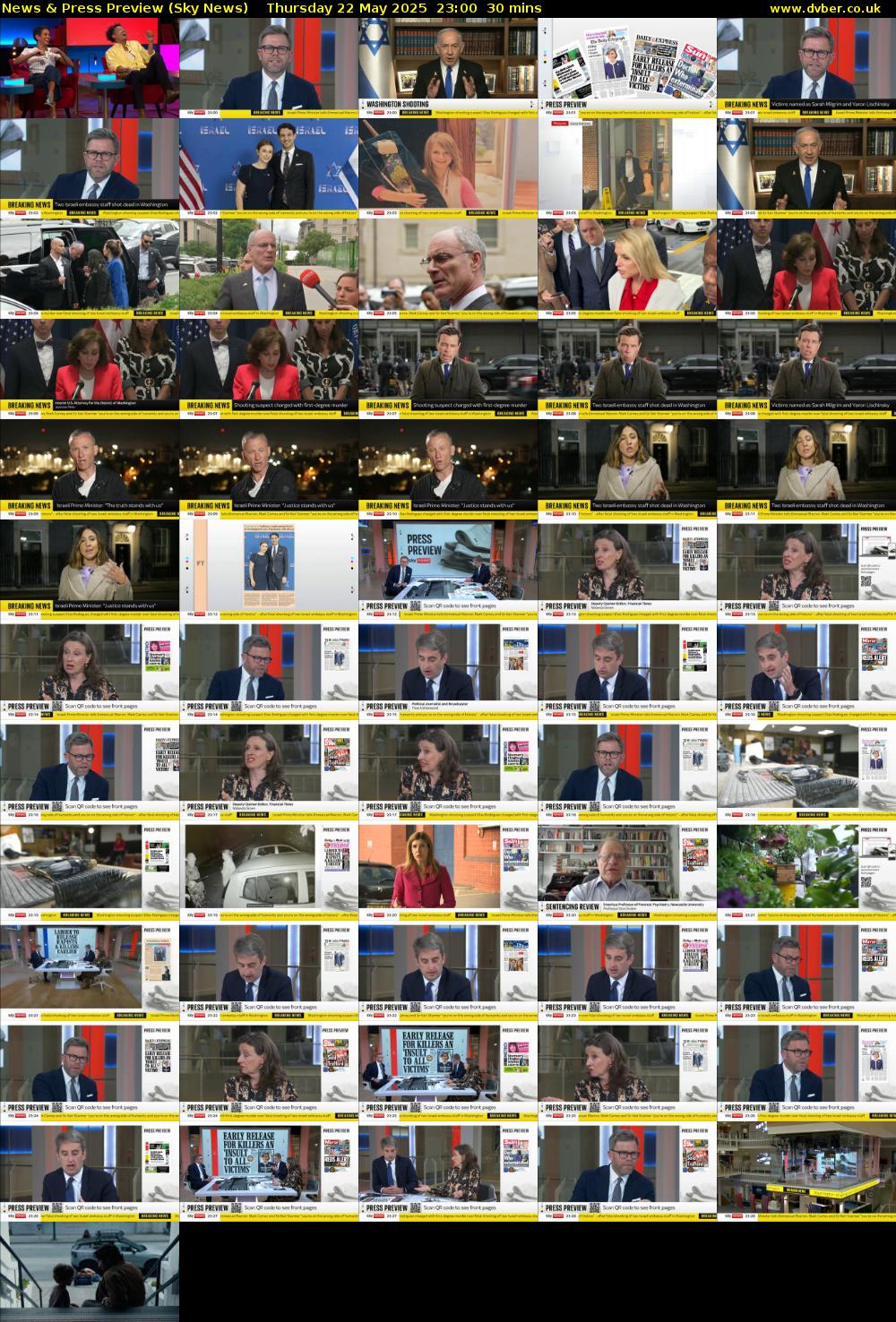 News & Press Preview (Sky News) Thursday 22 May 2025 23:00 - 23:30